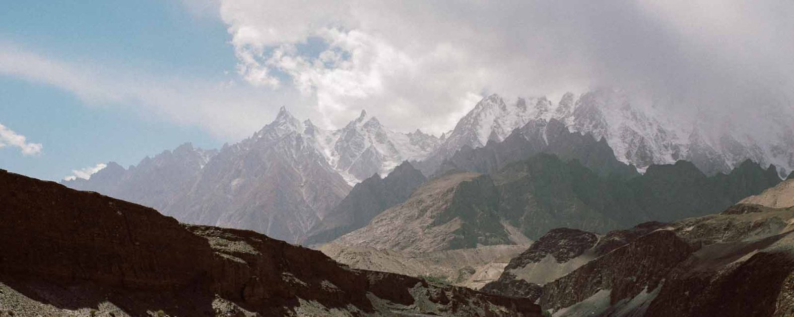 Krajobraz północnego Pakistanu