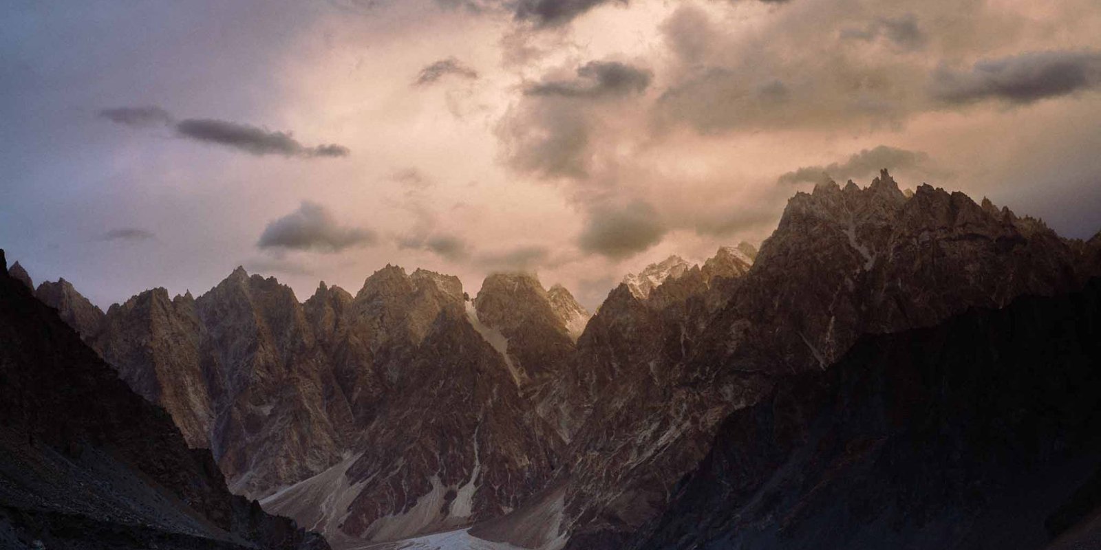 Dolina Hunza wieczorem