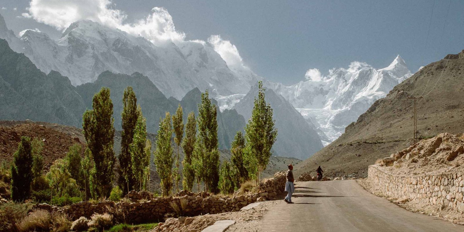 Wieś Karimabad w dolinie Hunza